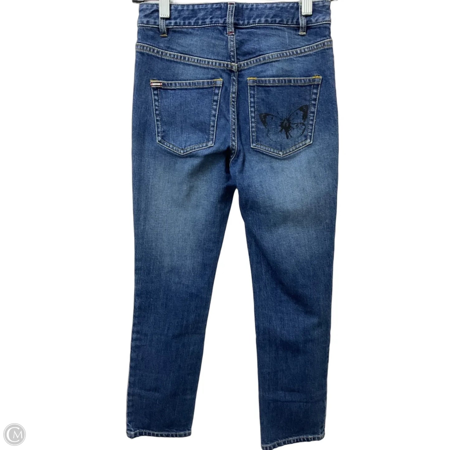 Jeans Designer By Alice + Olivia In Blue Denim, Size: 0