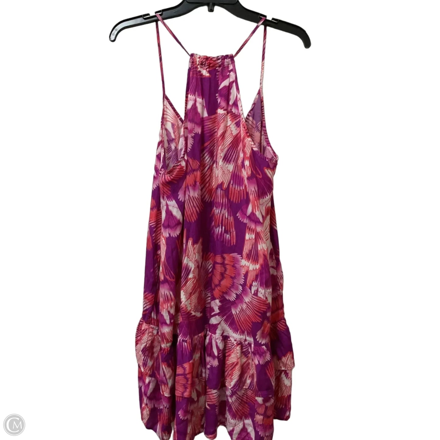 Dress Casual Midi By Free People In Purple & White, Size: M