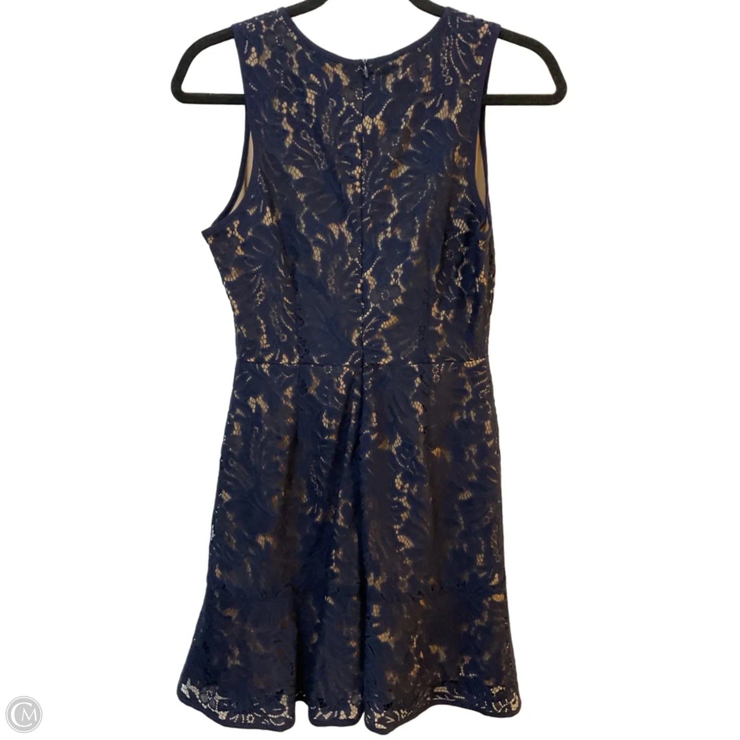 Dress Party Midi By Banana Republic In Navy, Size: Xsp