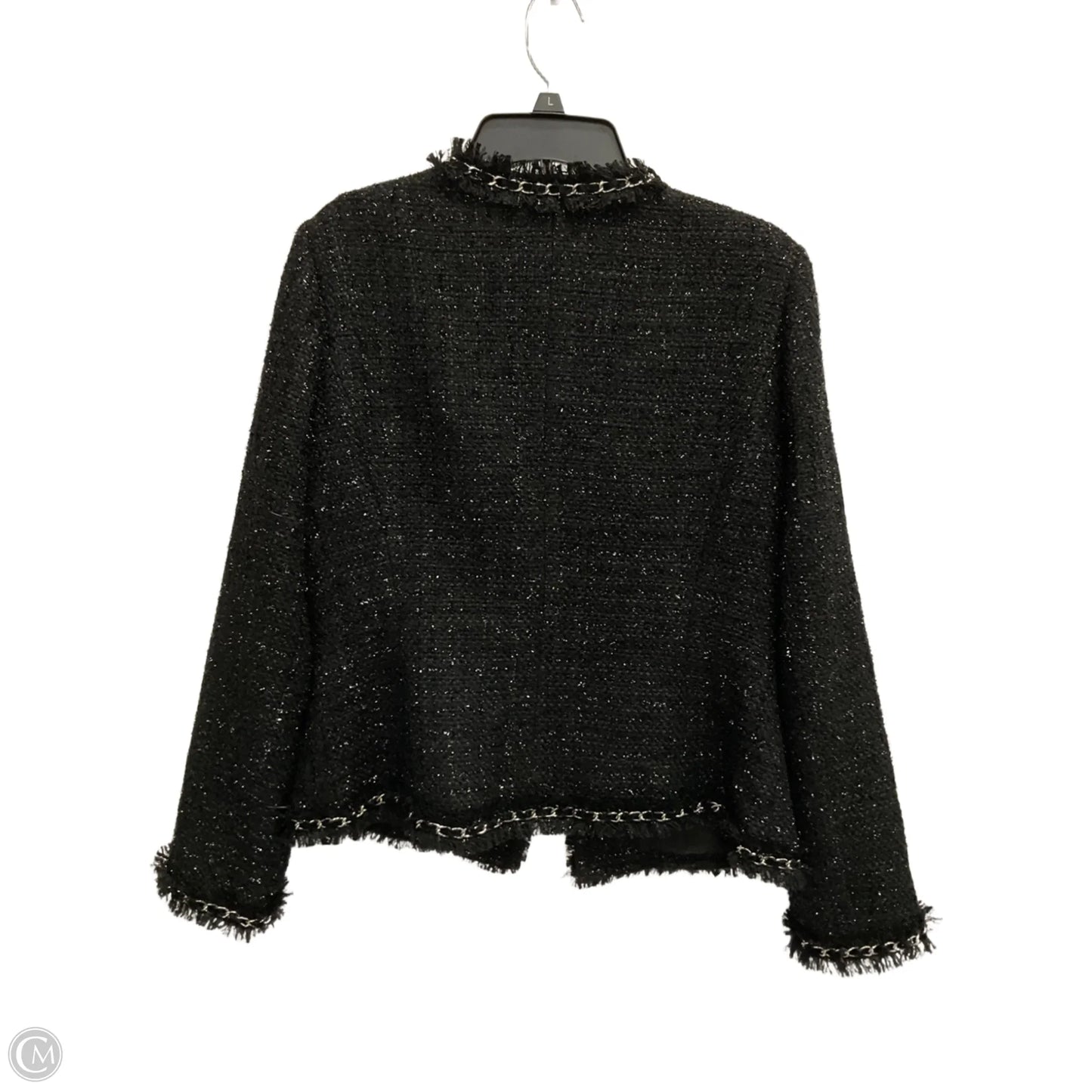 Jacket Faux Fur & Sherpa By Boston Proper In Black, Size: Xl