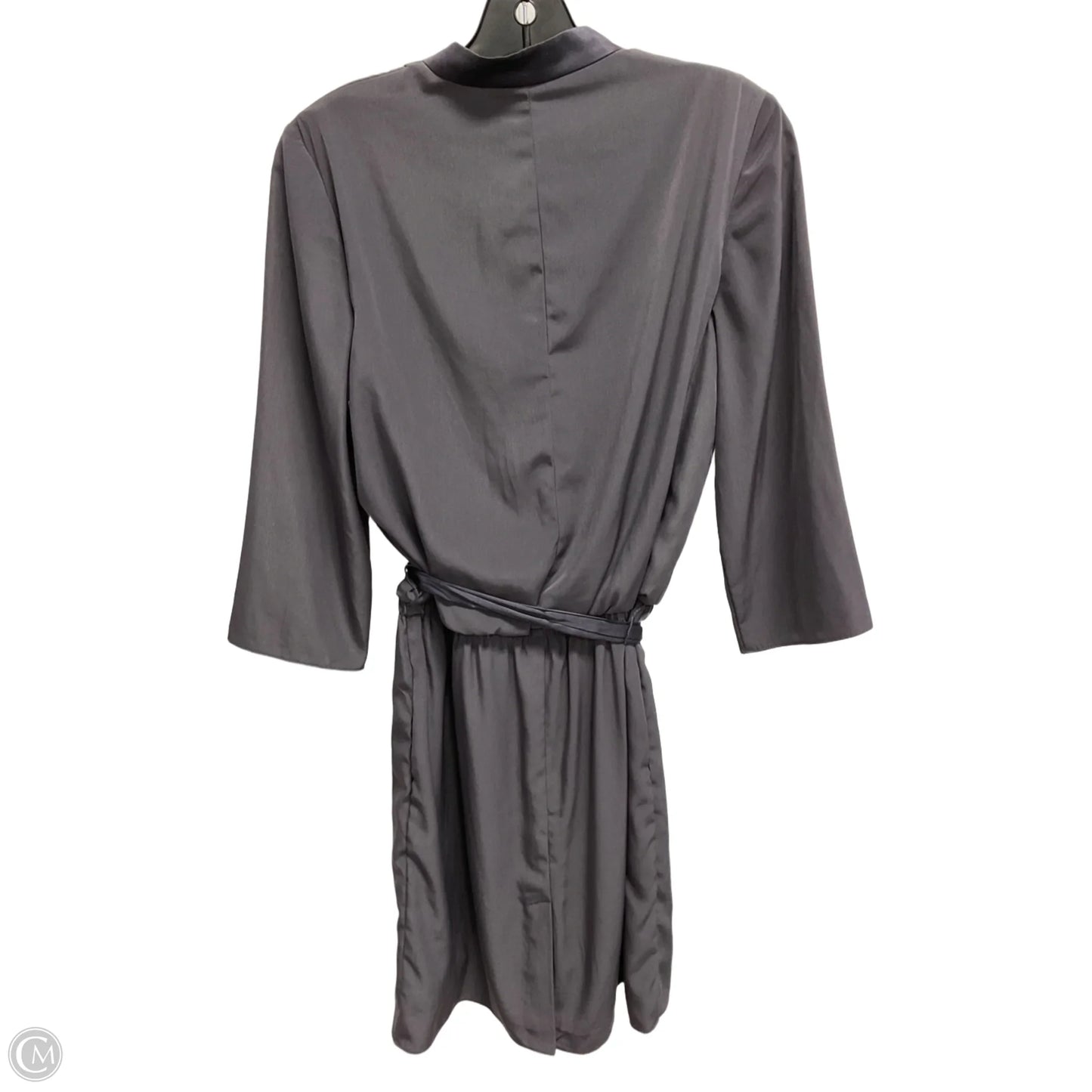 Dress Party Midi By Adrianna Papell In Grey, Size: Sp