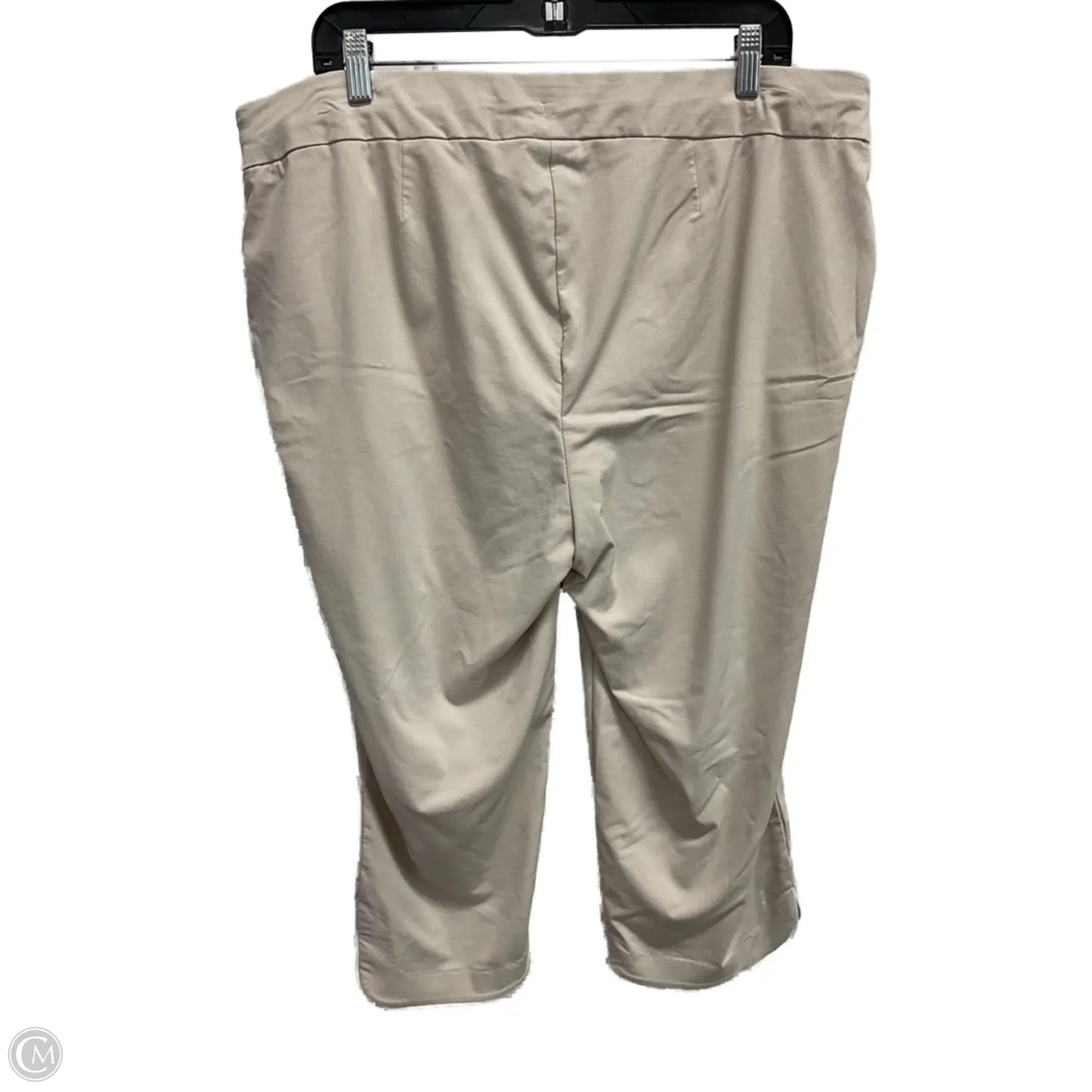 Capris By Chicos In Beige, Size: 16