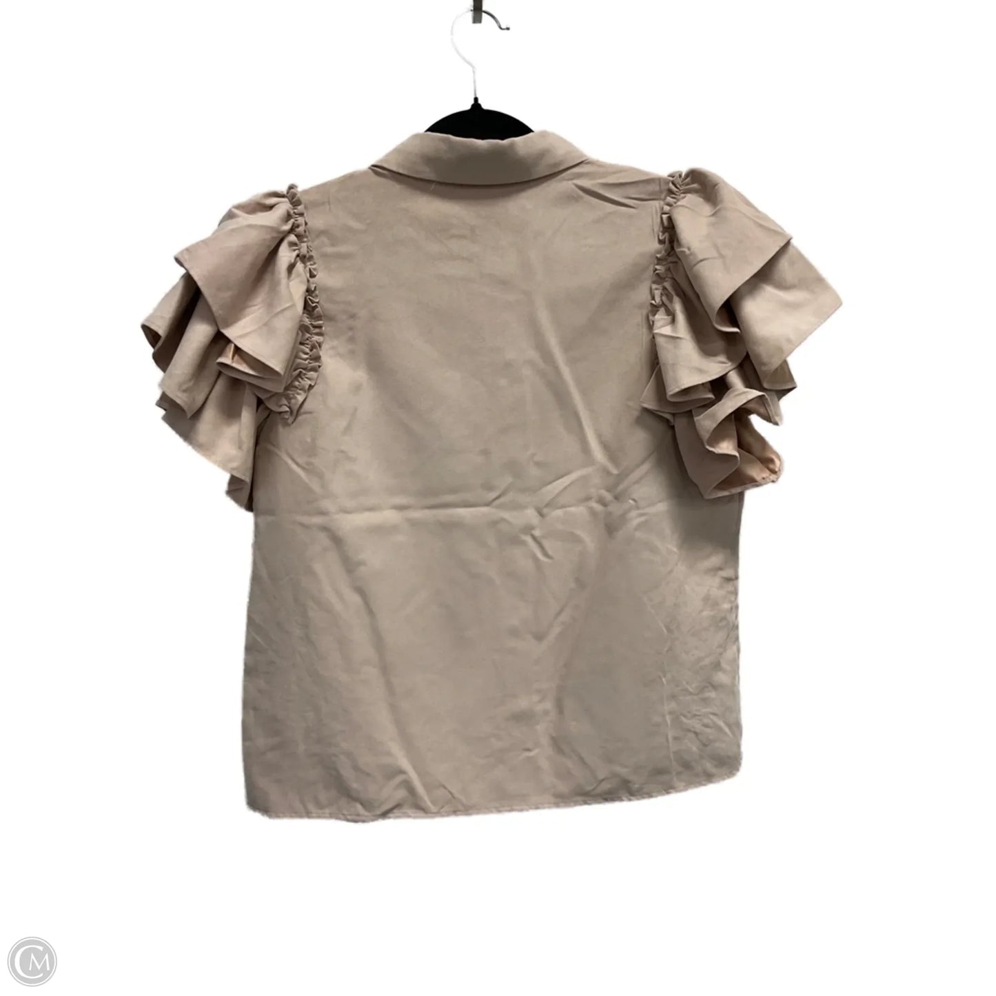 Top Short Sleeve By Marc New York In Pink, Size: S