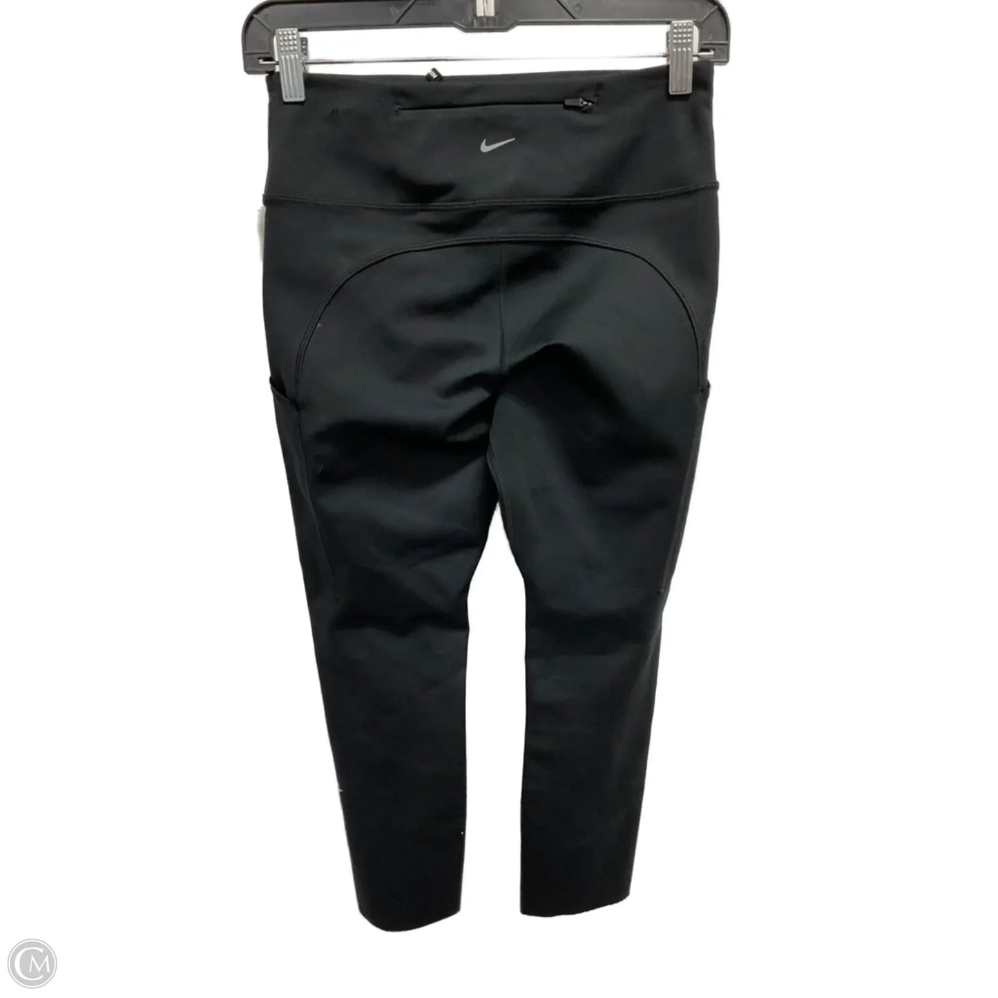 Athletic Leggings By Nike In Black, Size: M