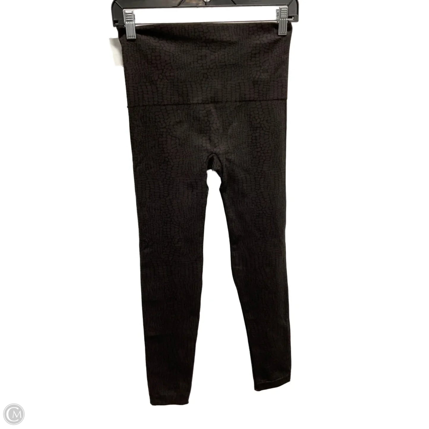 Pants Leggings By Spanx In Black & Brown, Size: L