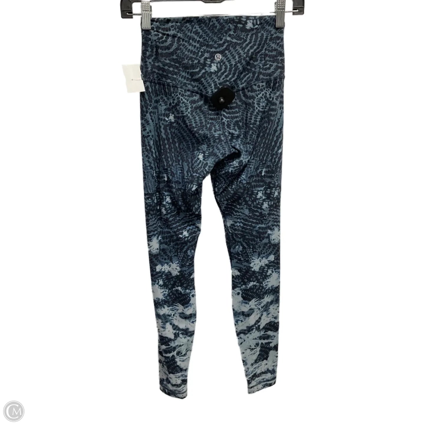 Athletic Leggings By Lululemon In Blue, Size: S