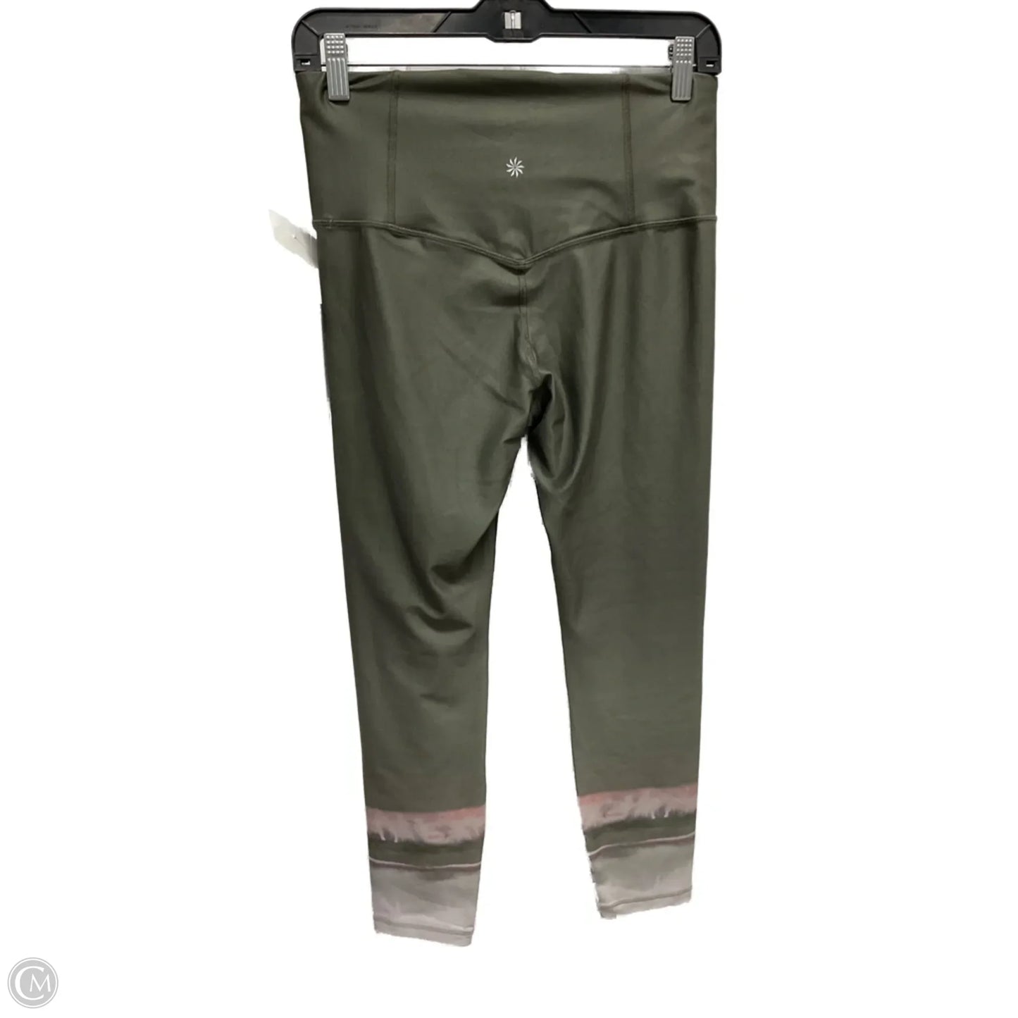 Athletic Leggings By Athleta In Green, Size: M