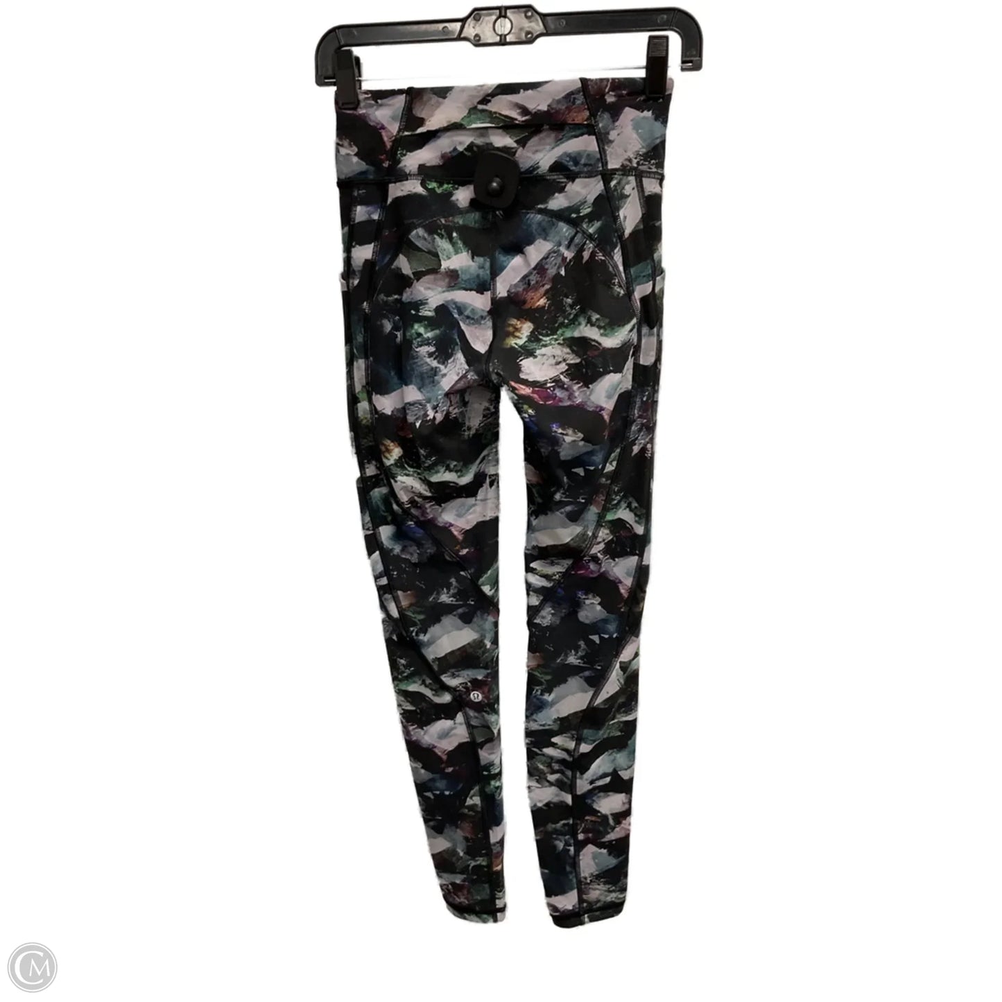 Athletic Leggings By Lululemon In Floral Print, Size: S