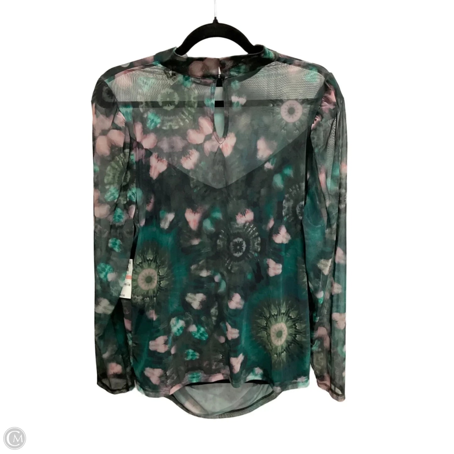 Blouse Long Sleeve By Inc In Multi-colored, Size: 2x
