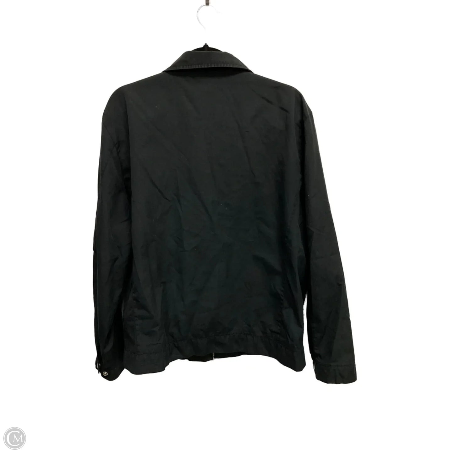 Jacket Windbreaker By Old Navy In Black, Size: L