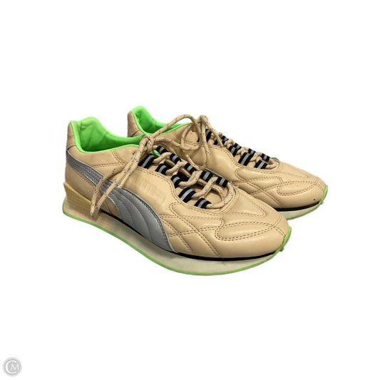 Shoes Sneakers By Puma In Beige, Size: 7