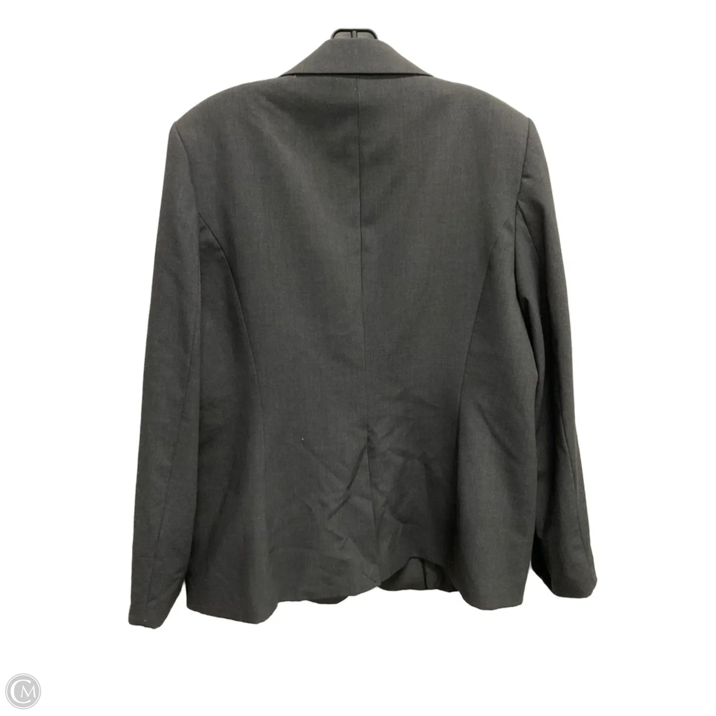 Blazer By Calvin Klein In Grey, Size: Xl