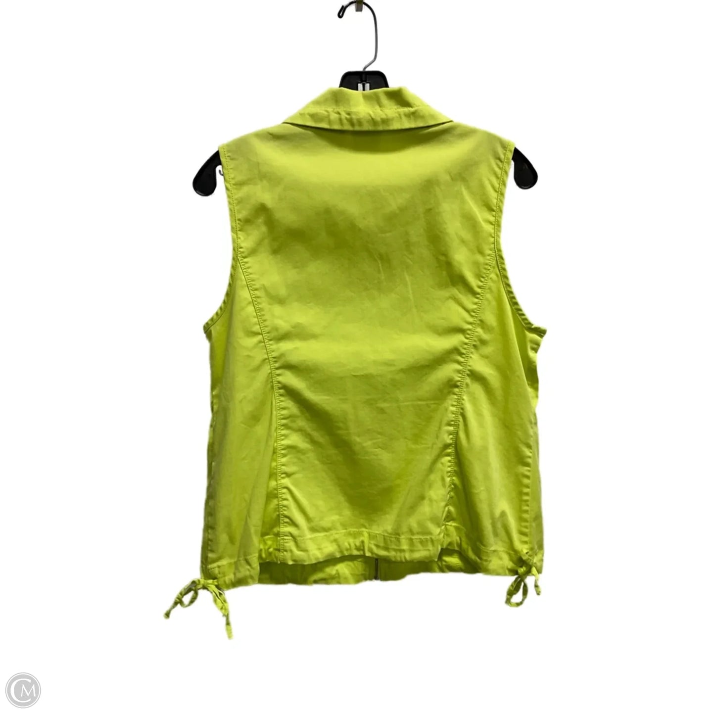 Vest Puffer & Quilted By Chicos In Green, Size: M