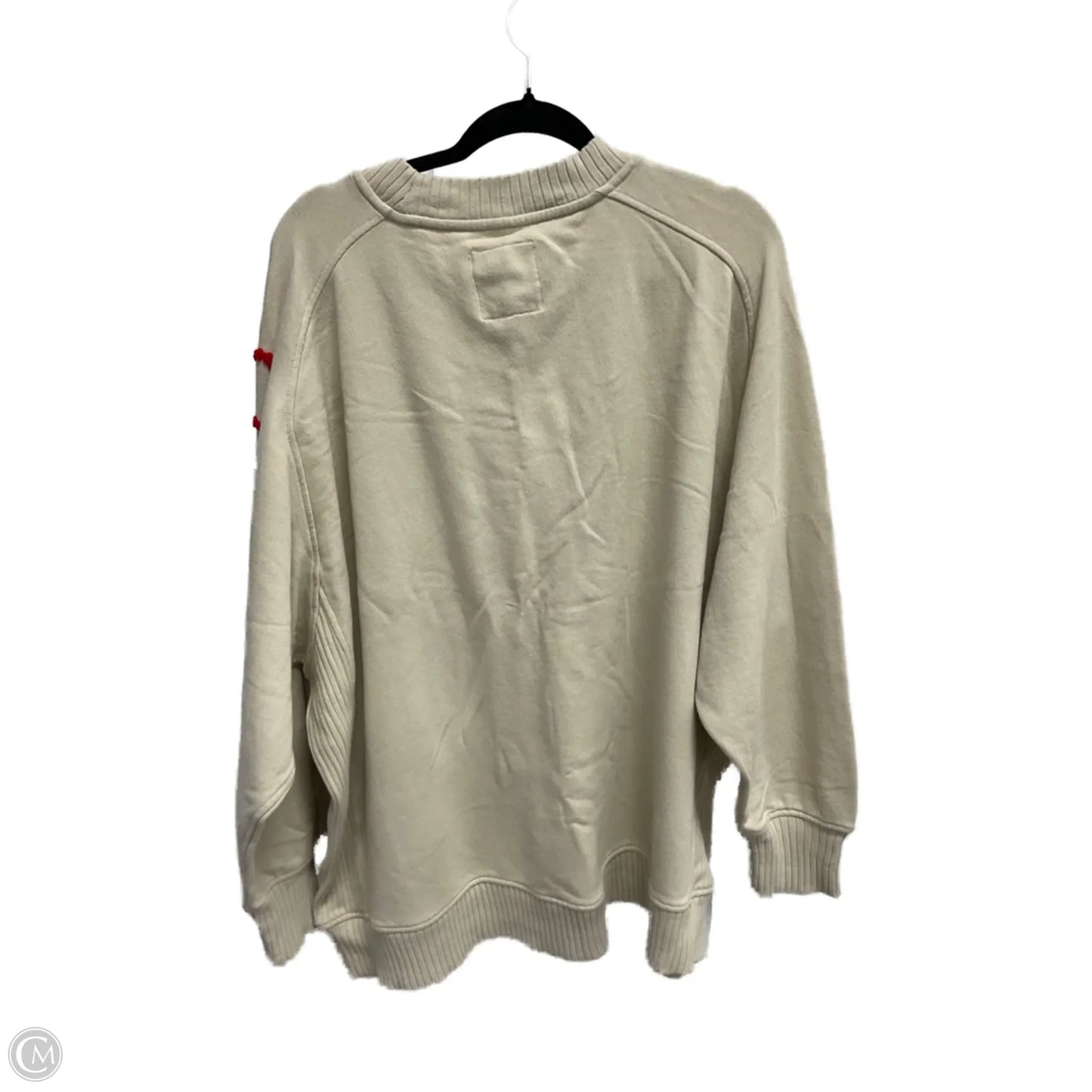 Sweatshirt Crewneck By Aerie In Beige, Size: Xl