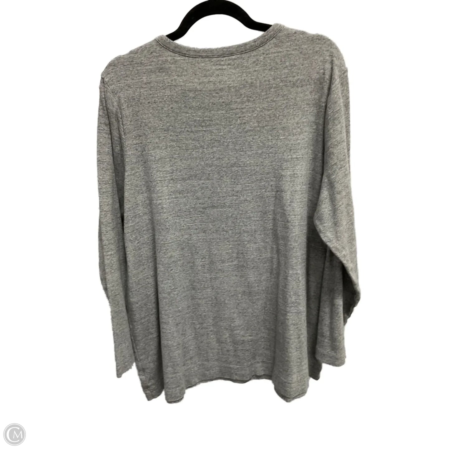 Top Long Sleeve Basic By Duluth Trading In Grey, Size: 2x
