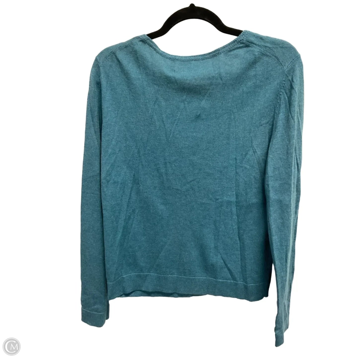 Cardigan By J. Jill In Blue, Size: M