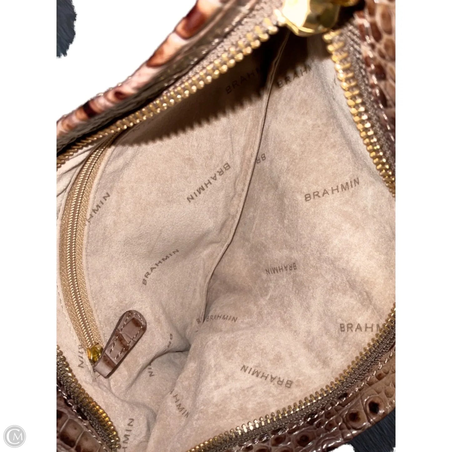 Wristlet Designer By Brahmin, Size: Medium