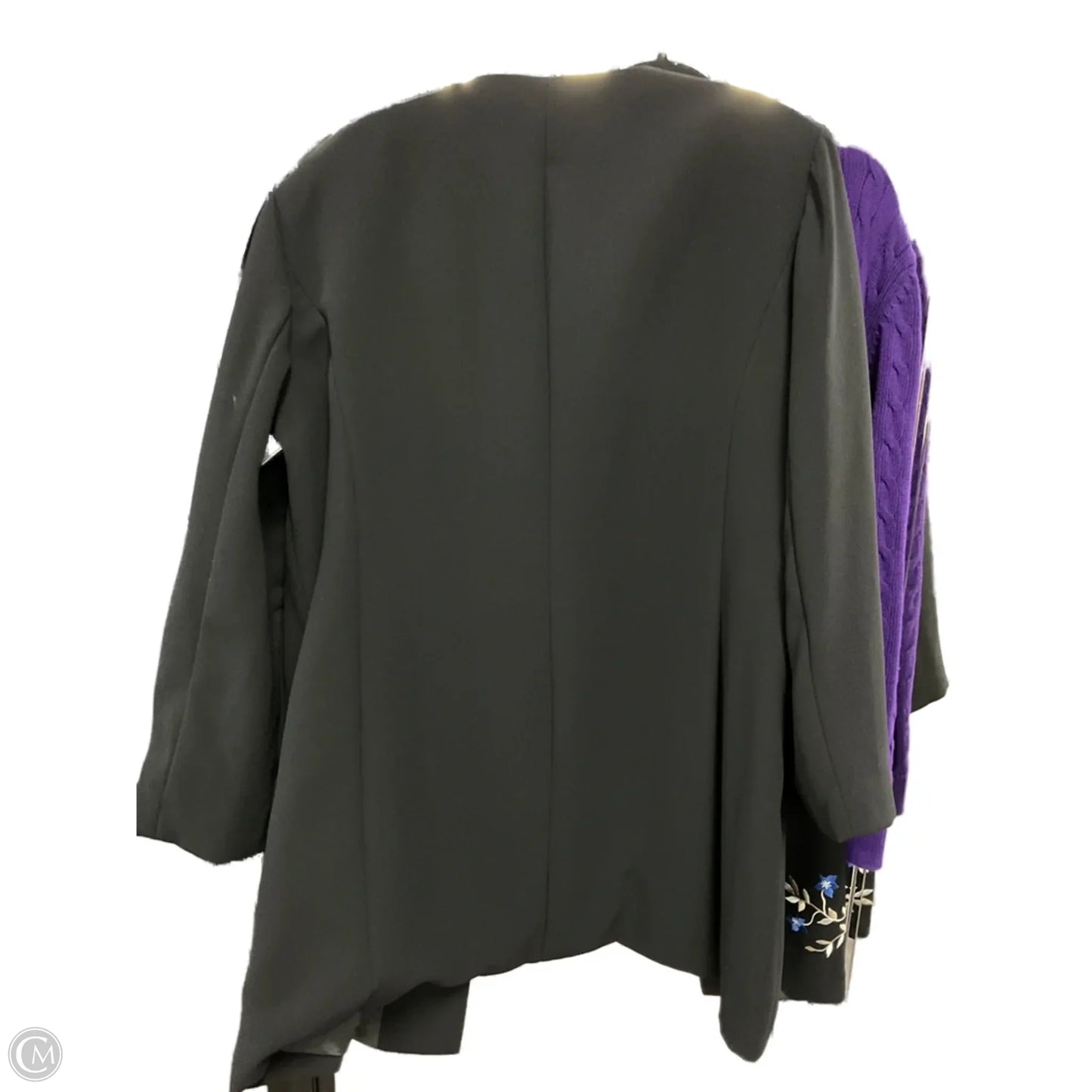 Blazer By Tahari In Black, Size: Xl