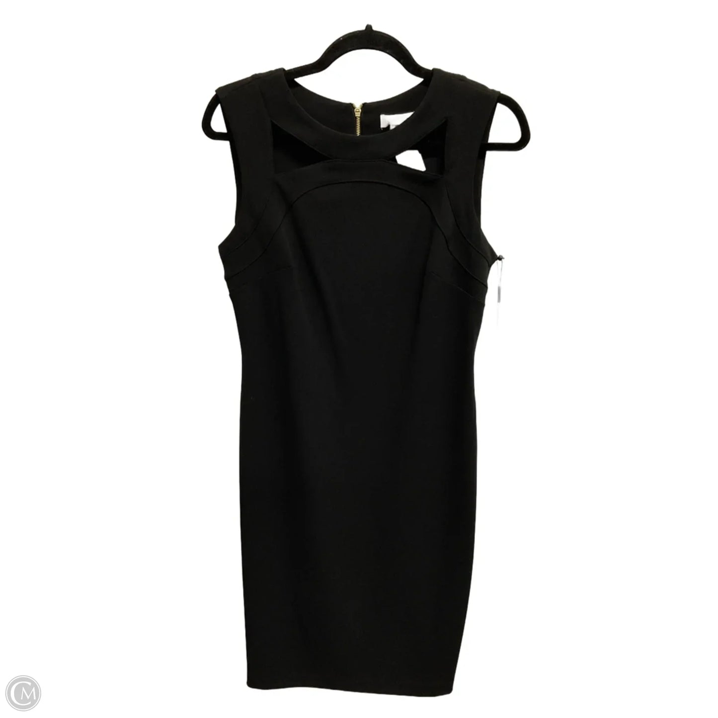 Dress Work By Calvin Klein In Black, Size: M