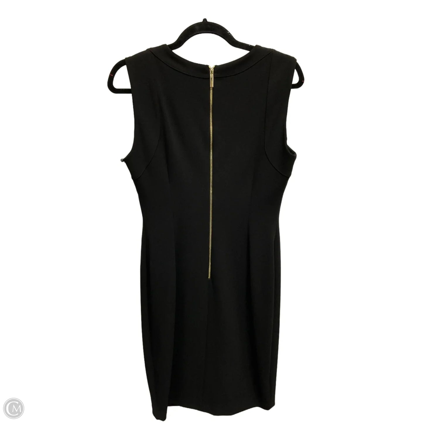 Dress Work By Calvin Klein In Black, Size: M
