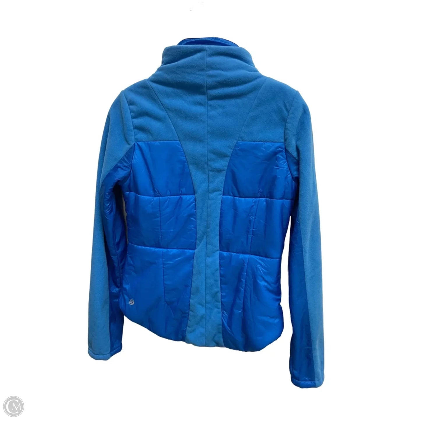 Athletic Jacket By Lululemon In Blue, Size: S