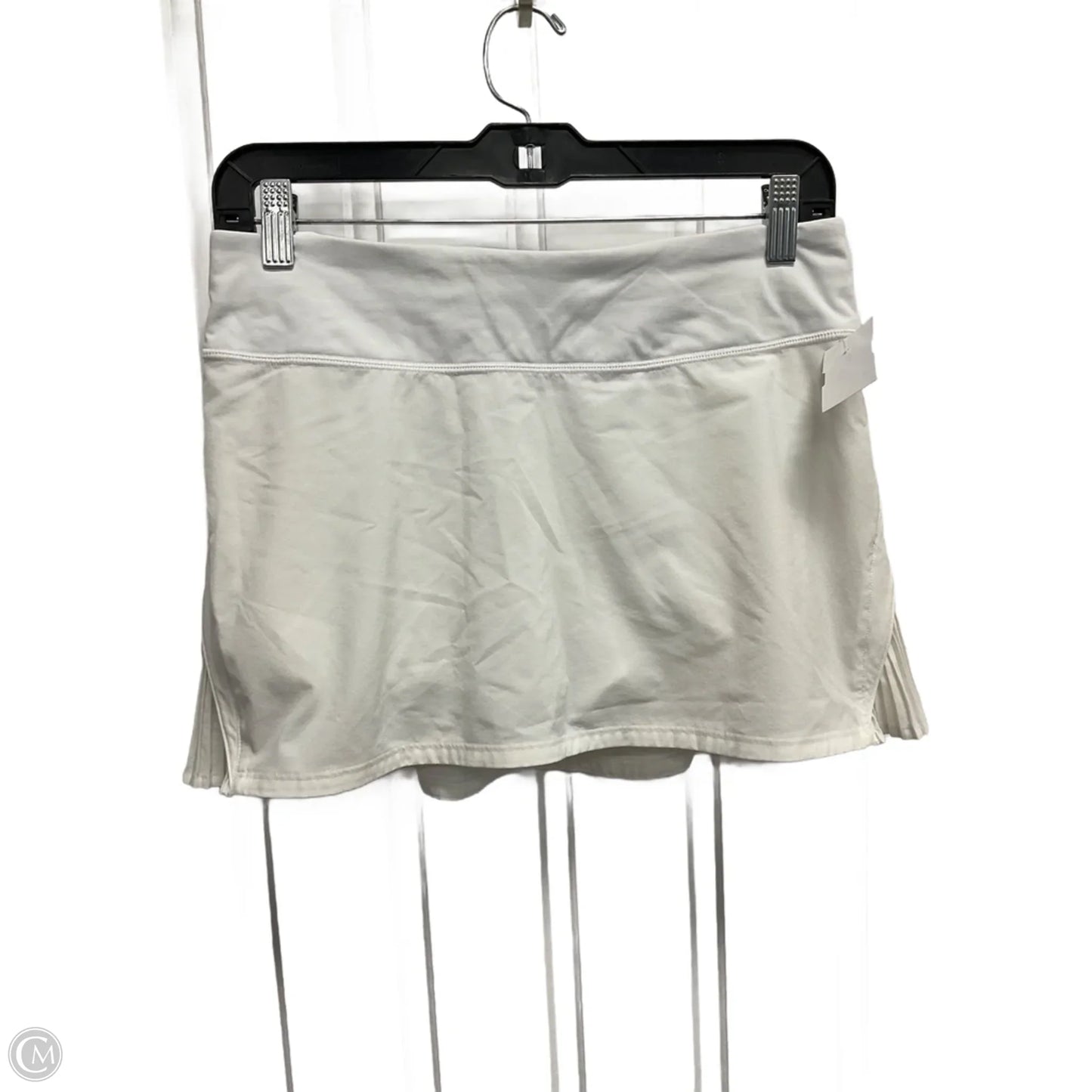 Athletic Skort By Lululemon In White, Size: S