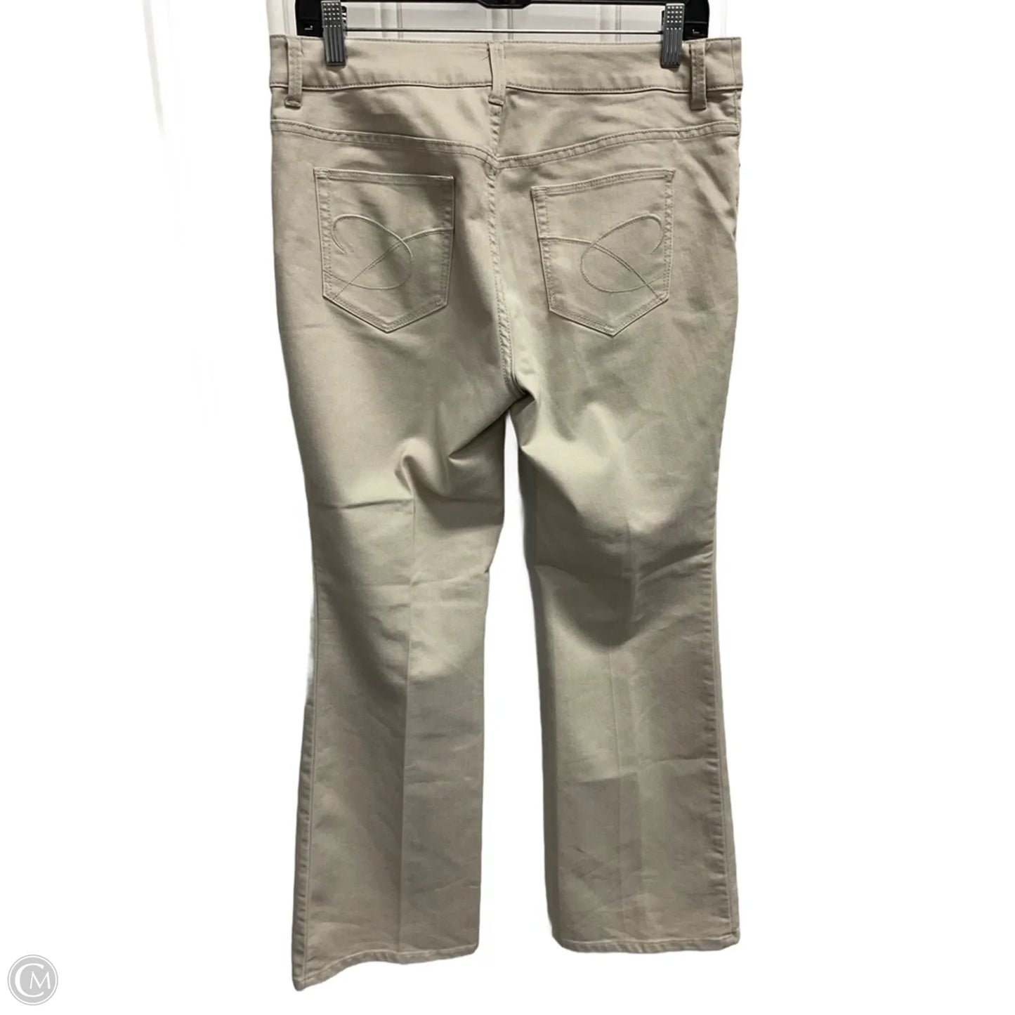 Jeans Boot Cut By Chicos In Tan Denim, Size: 8p