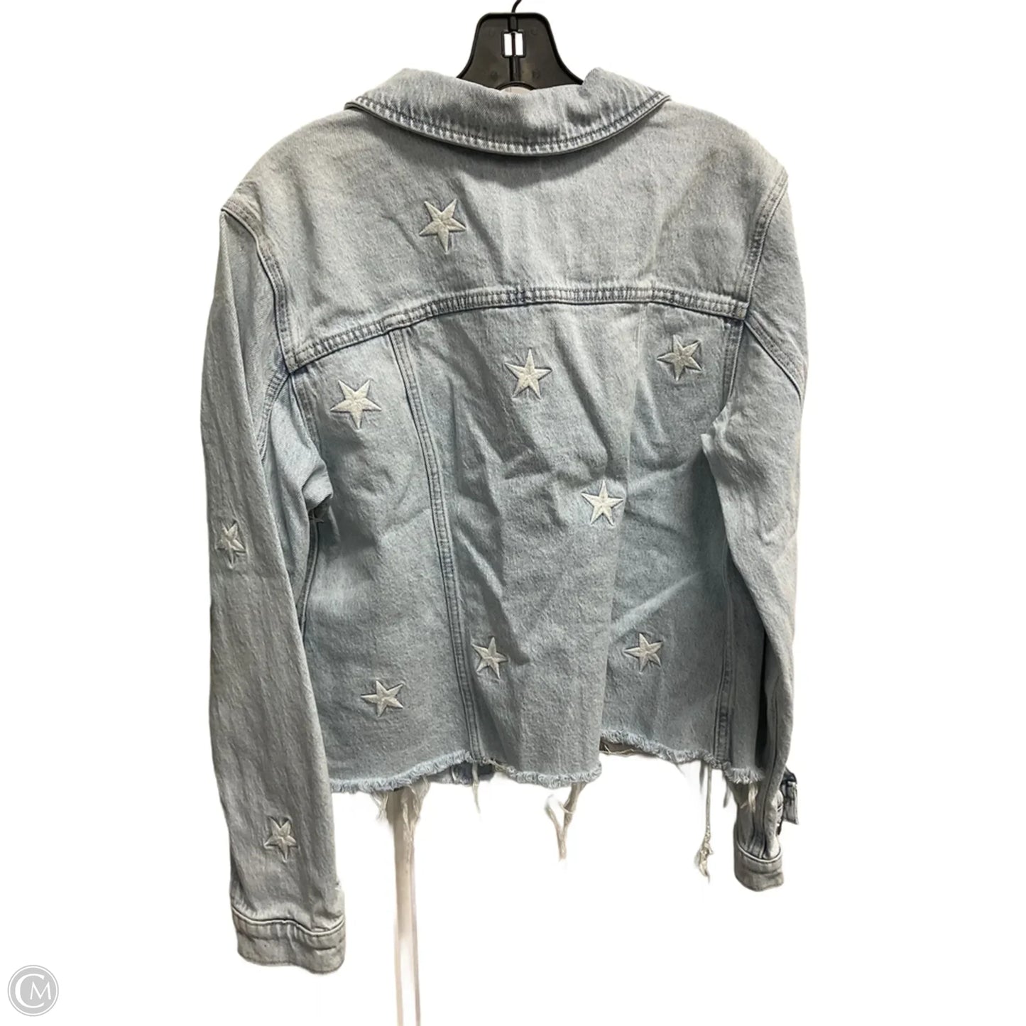 Jacket Denim By Maurices In Blue Denim, Size: L