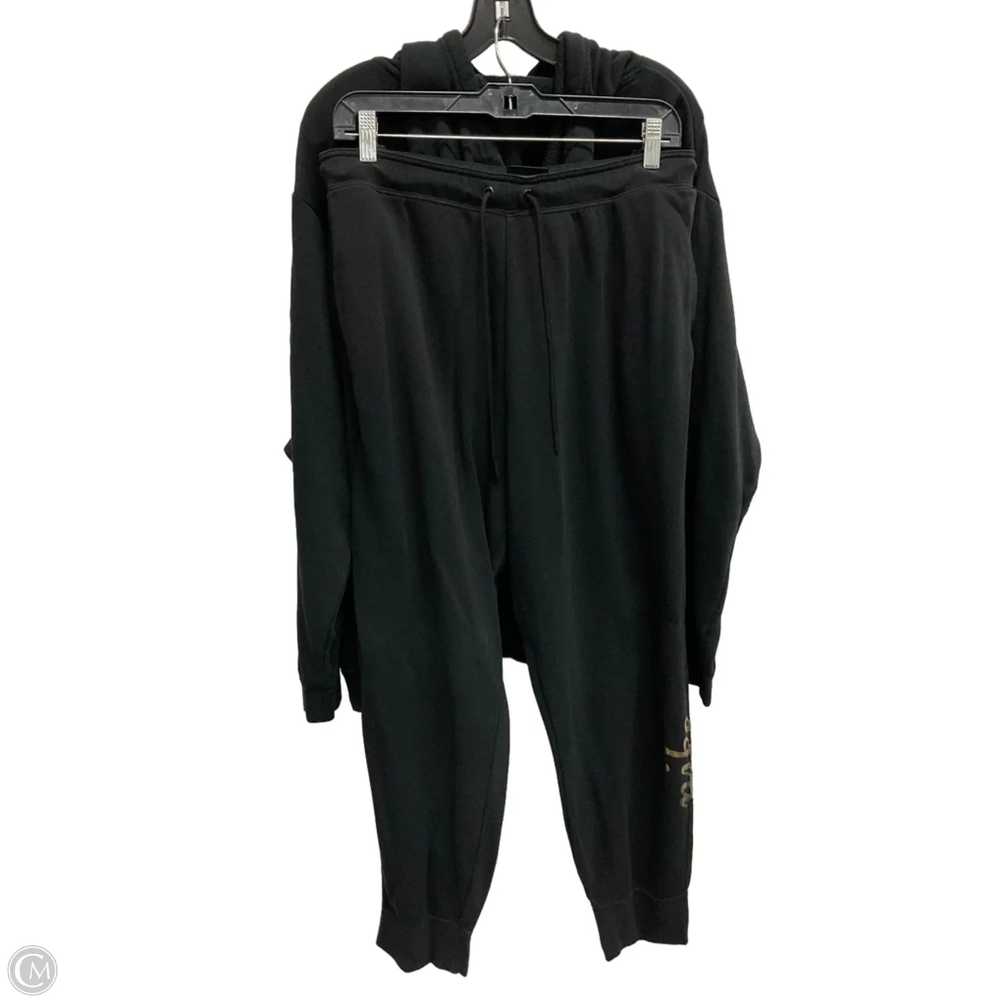 Athletic Pants 2pc By Nike In Black, Size: 3x
