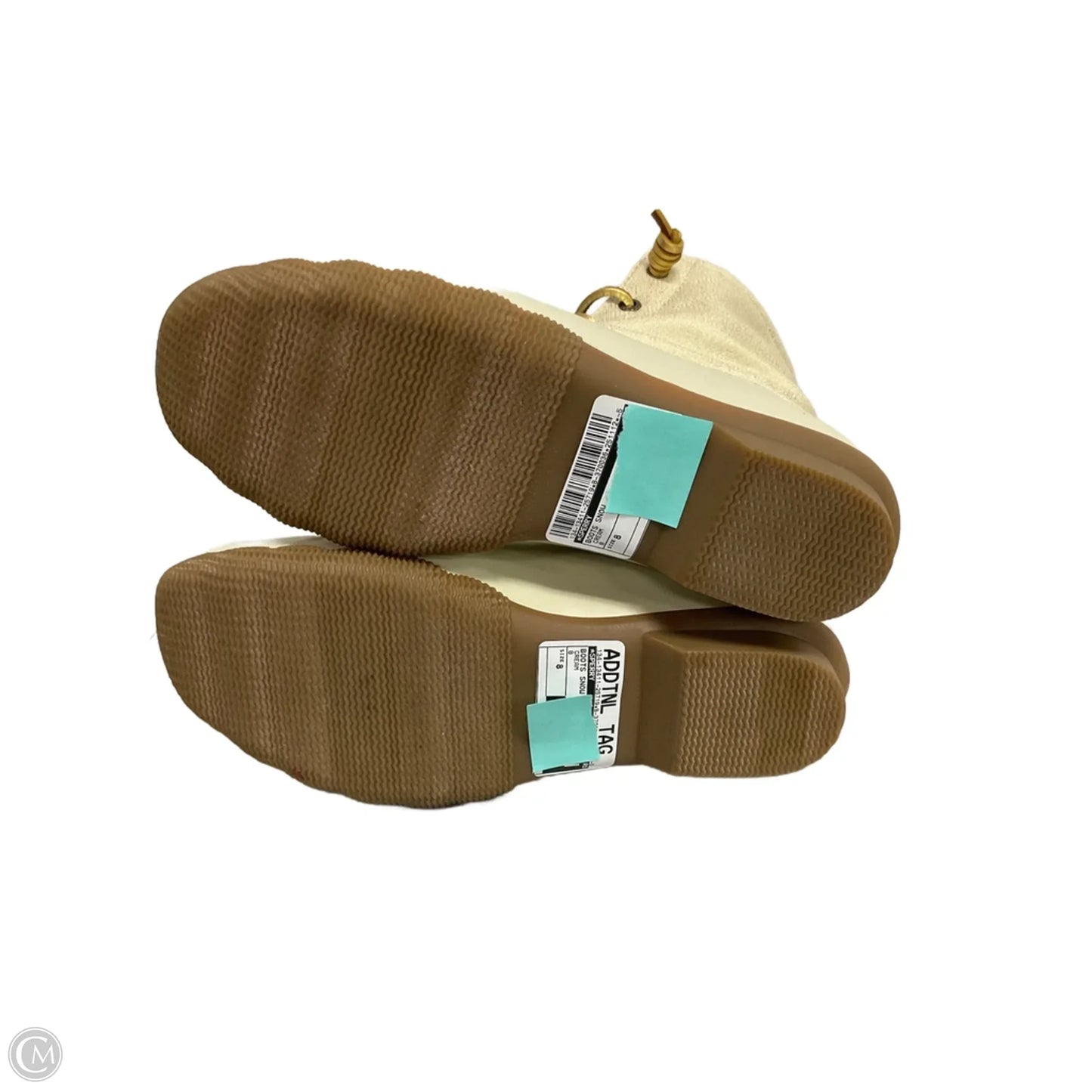 Boots Snow By Sperry In Cream, Size: 8