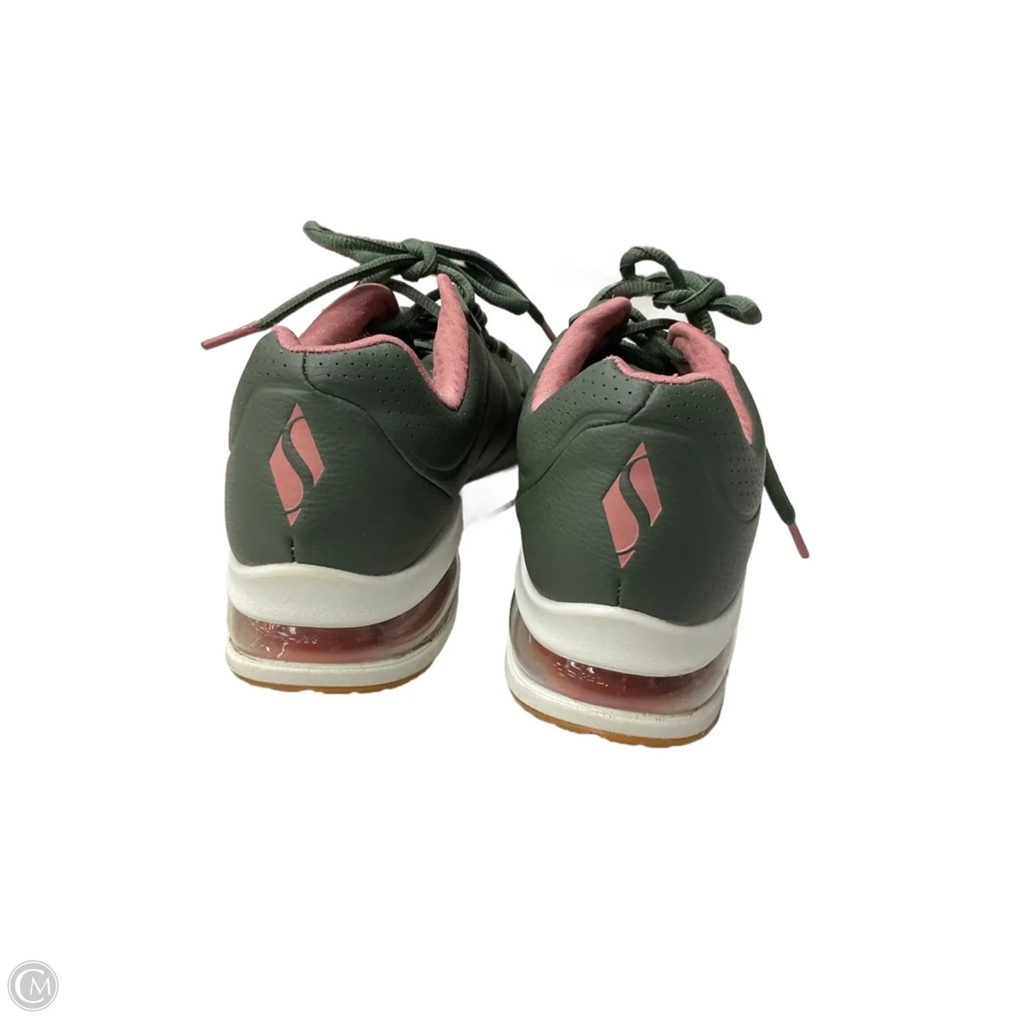 Shoes Athletic By Skechers In Green, Size: 8.5