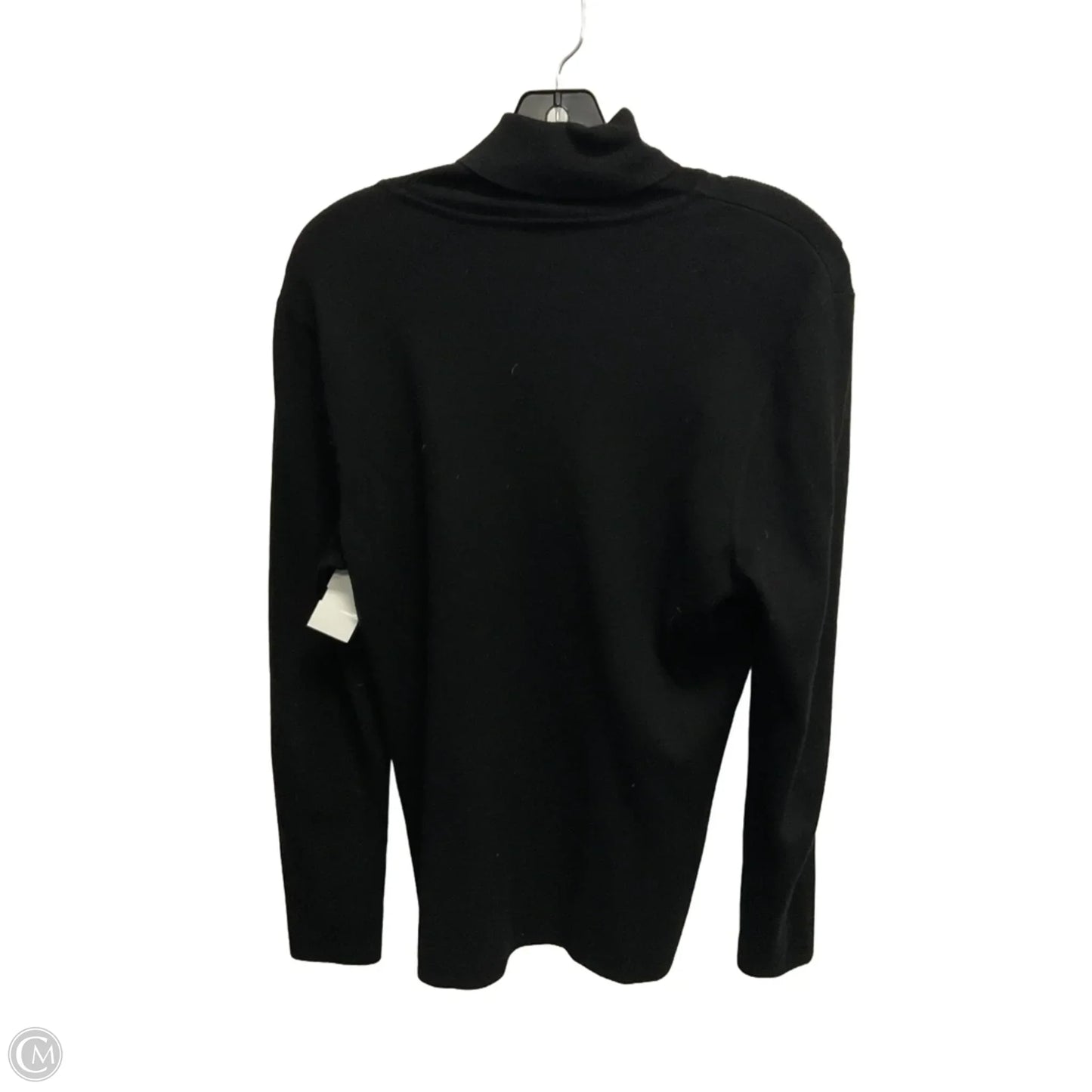 Sweater By Chicos In Black, Size: L