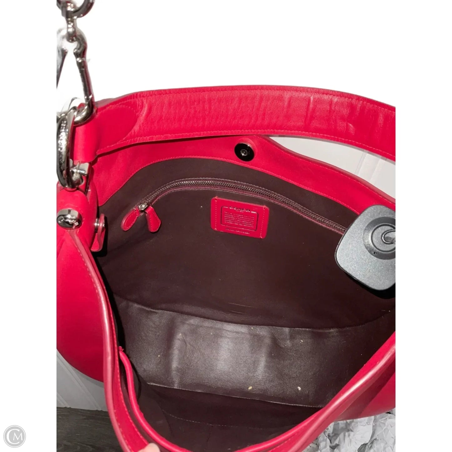 Handbag Designer By Coach, Size: Large