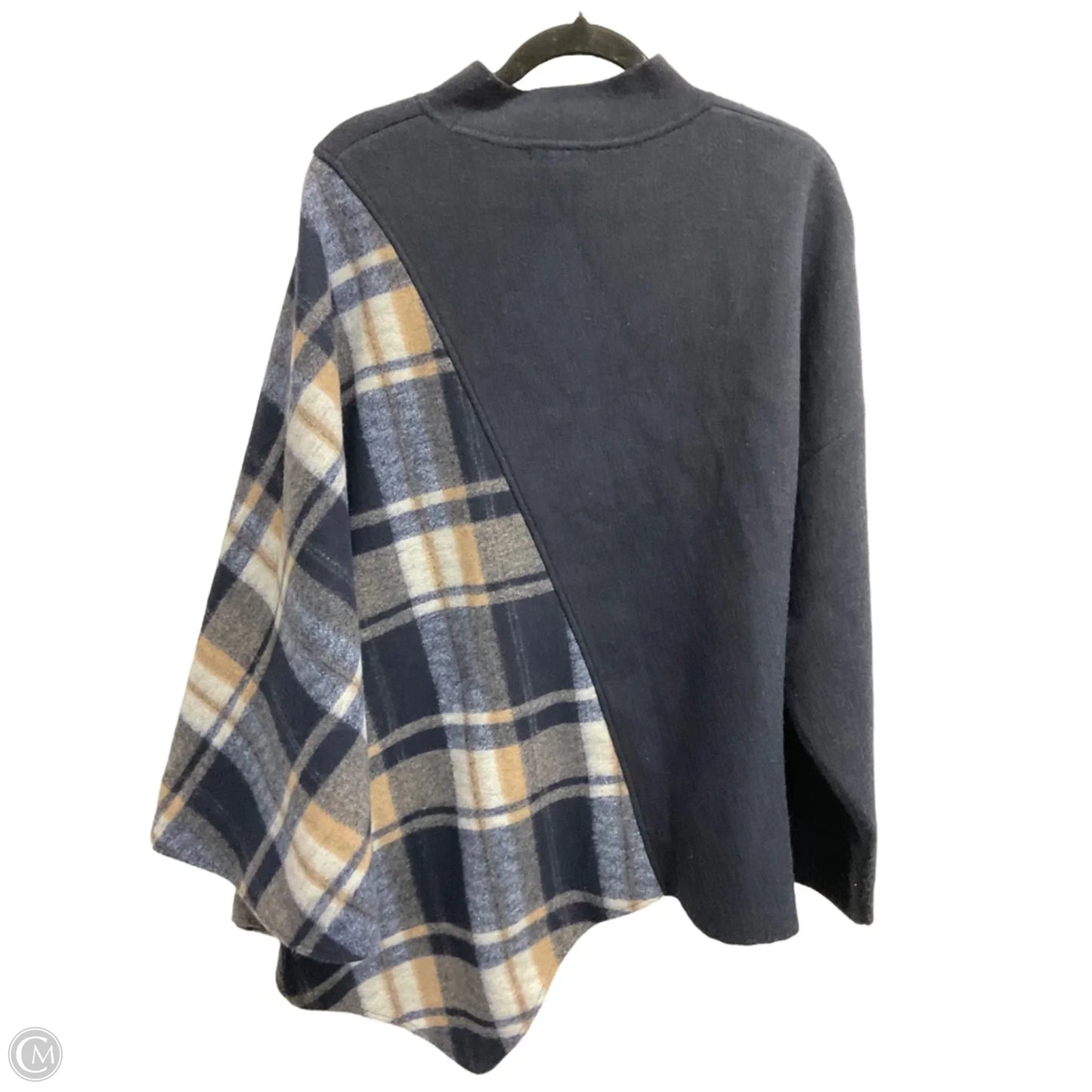 Poncho By Pilcro In Navy, Size: 0