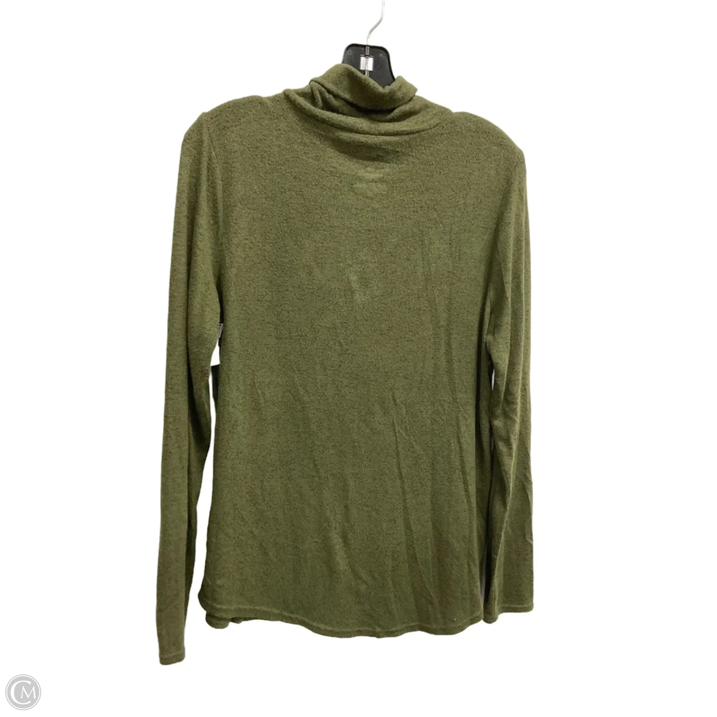 Top Long Sleeve Basic By Sonoma In Green, Size: M