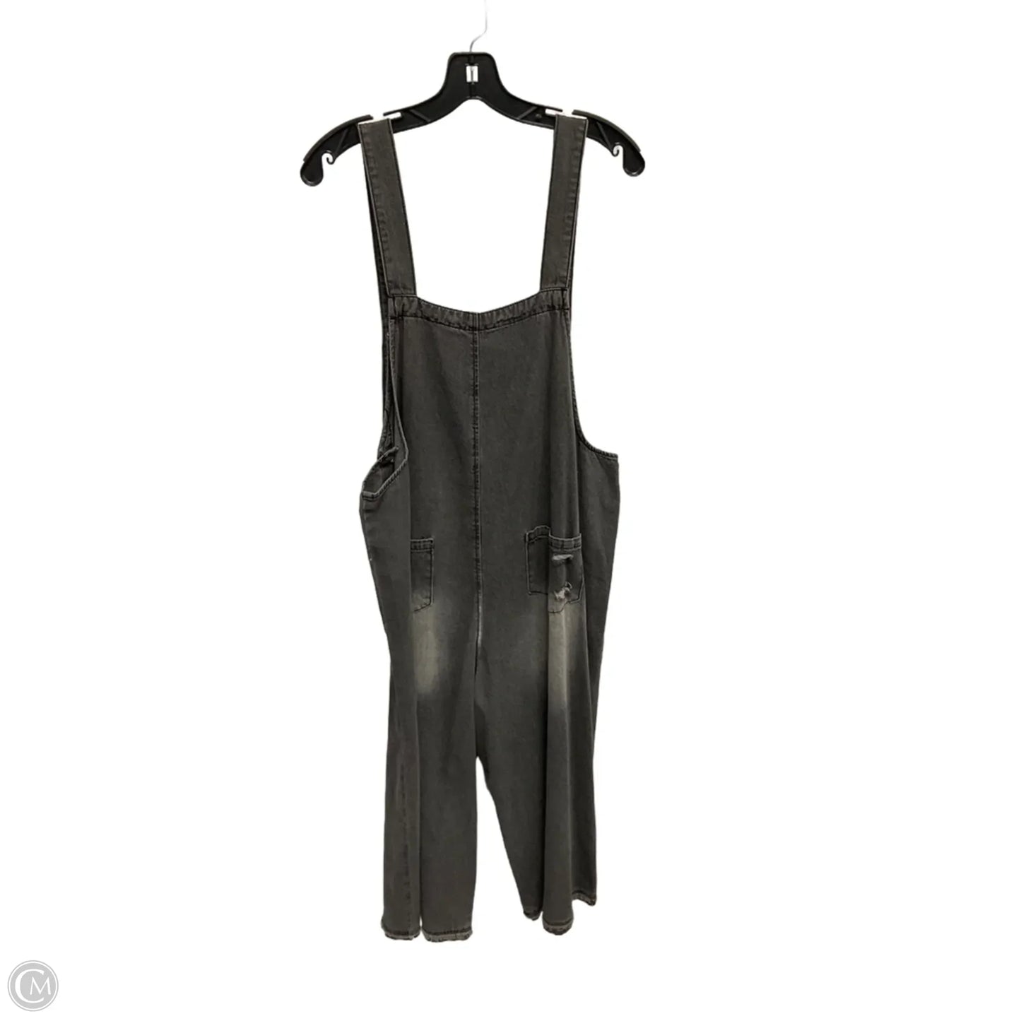 Overalls By Easel In Black Denim, Size: M