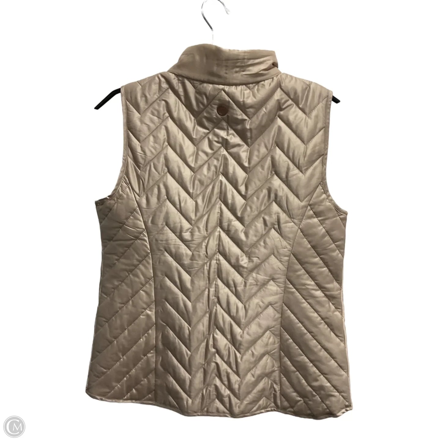 Vest Puffer & Quilted By Talbots In Rose Gold, Size: Sp