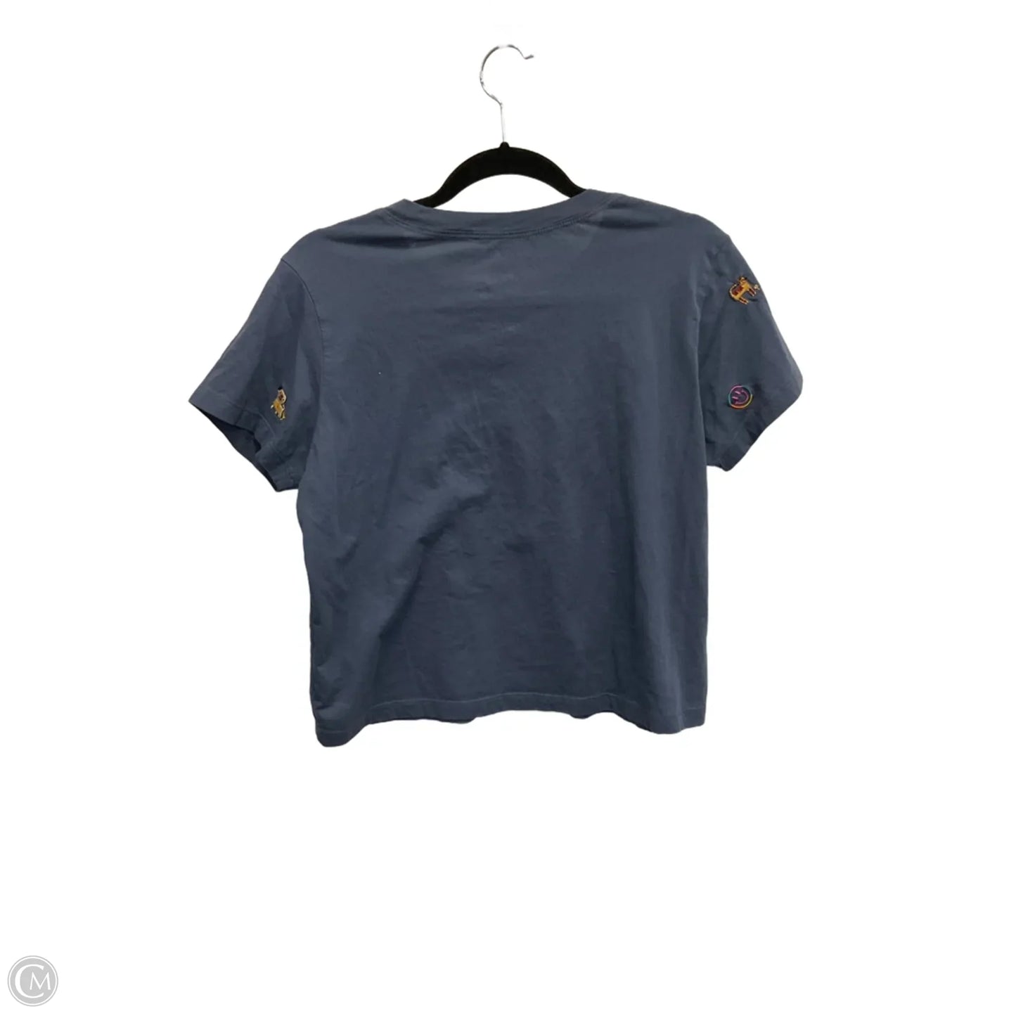 Top Short Sleeve By Natural Life In Blue, Size: M
