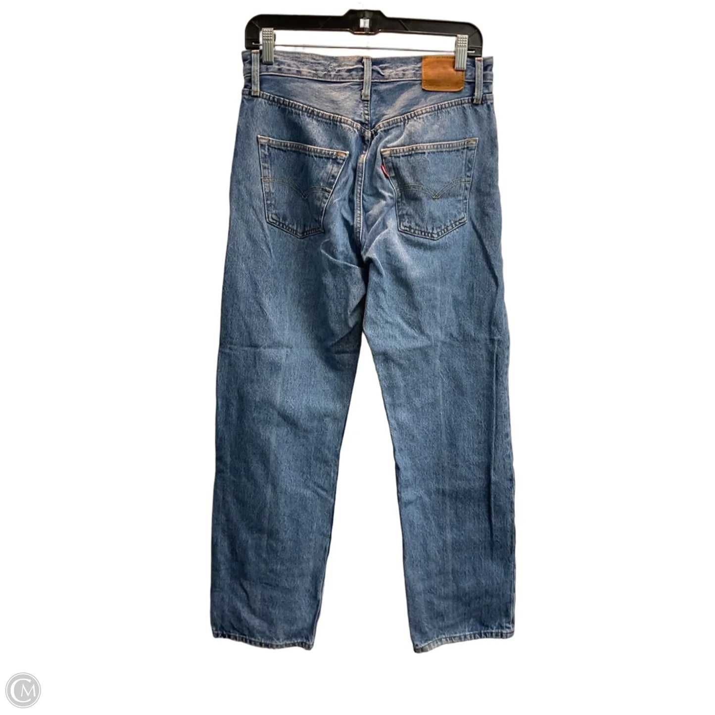 Jeans Boot Cut By Levis In Blue Denim, Size: 4