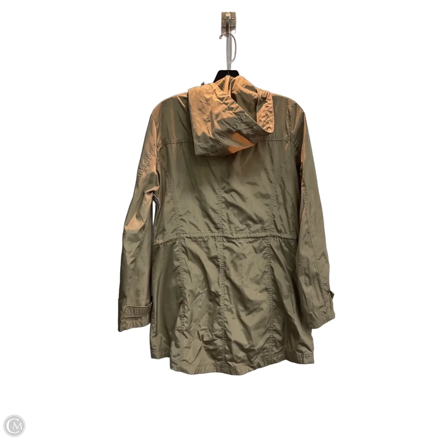 Jacket Windbreaker By Michael By Michael Kors In Tan, Size: M