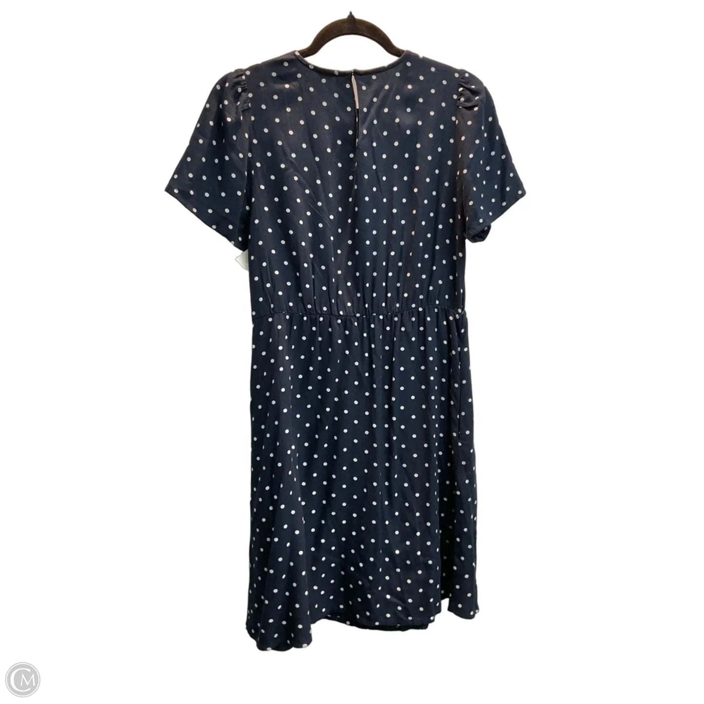 Dress Casual Midi By Old Navy In Polkadot Pattern, Size: M
