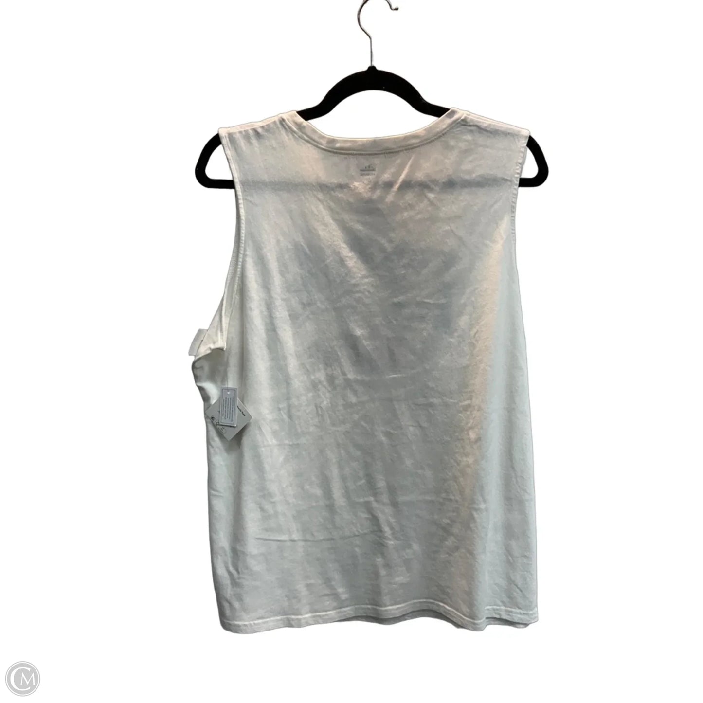 Tank Top By Clothes Mentor In White, Size: M