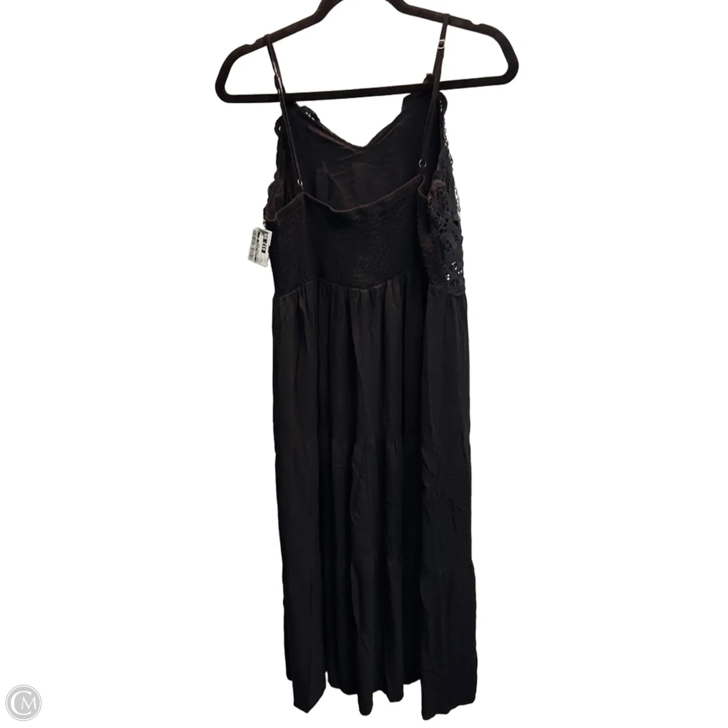 Dress Casual Midi By Clothes Mentor In Black, Size: M
