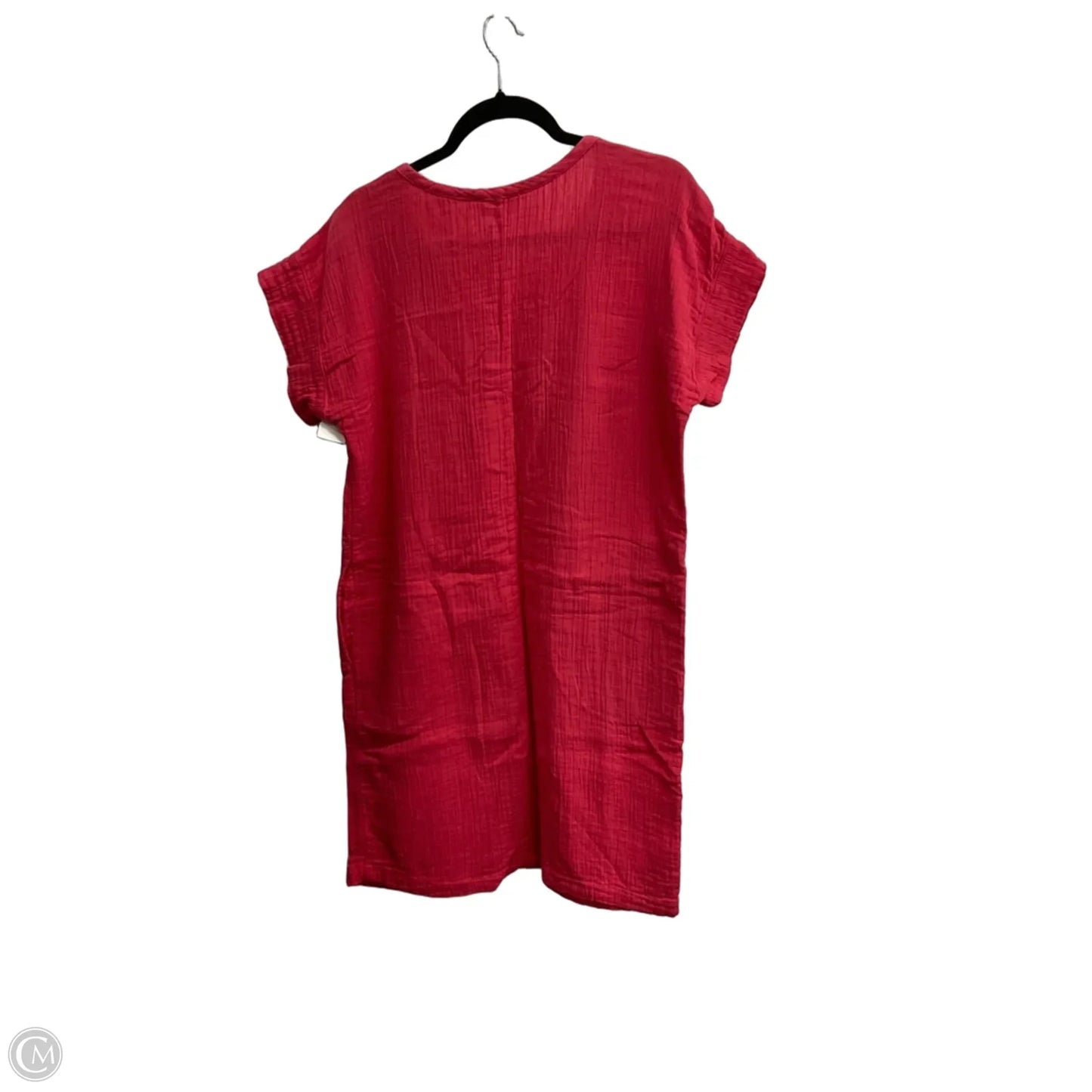 Dress Casual Midi By Loft In Pink, Size: S