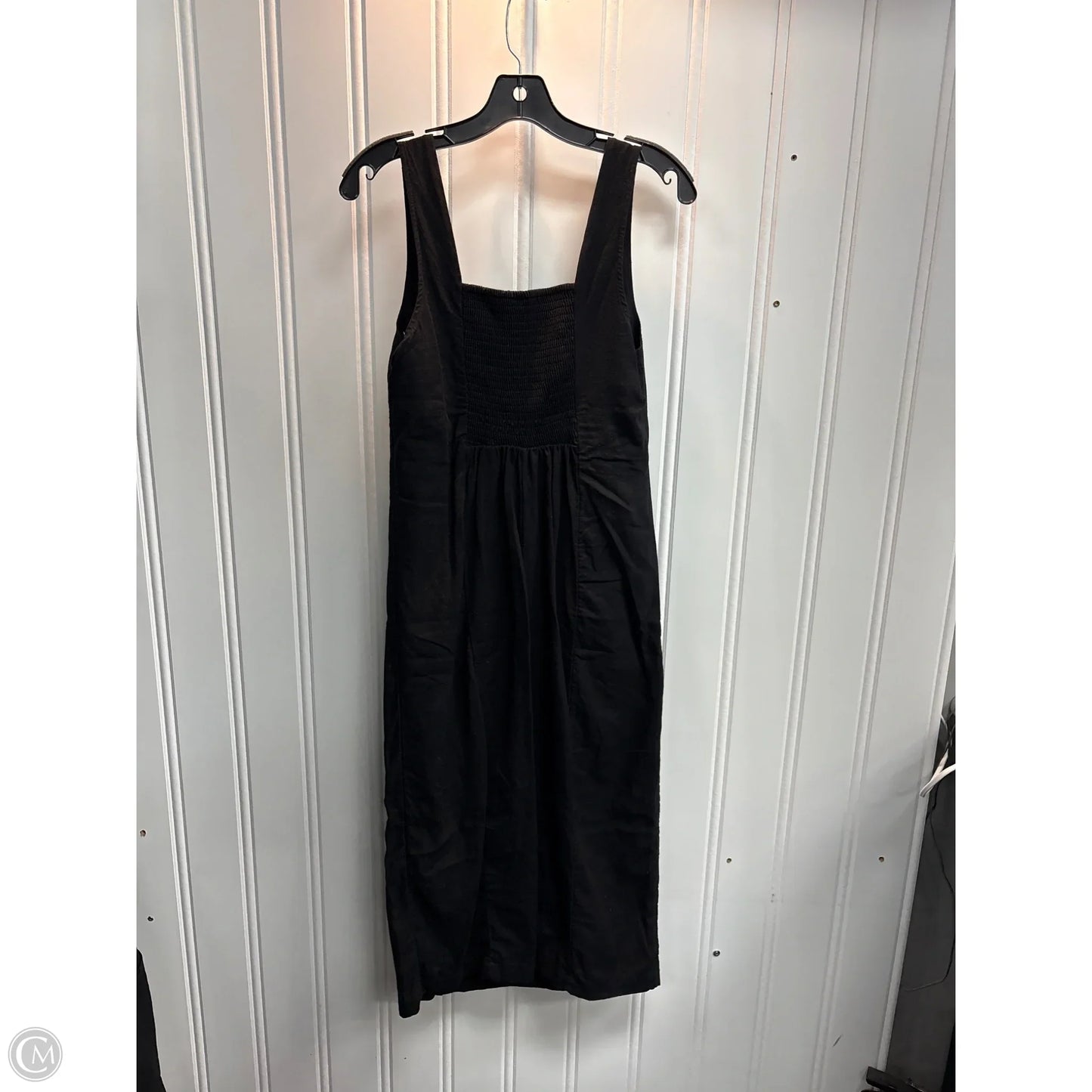 Dress Casual Midi By Old Navy In Black, Size: M