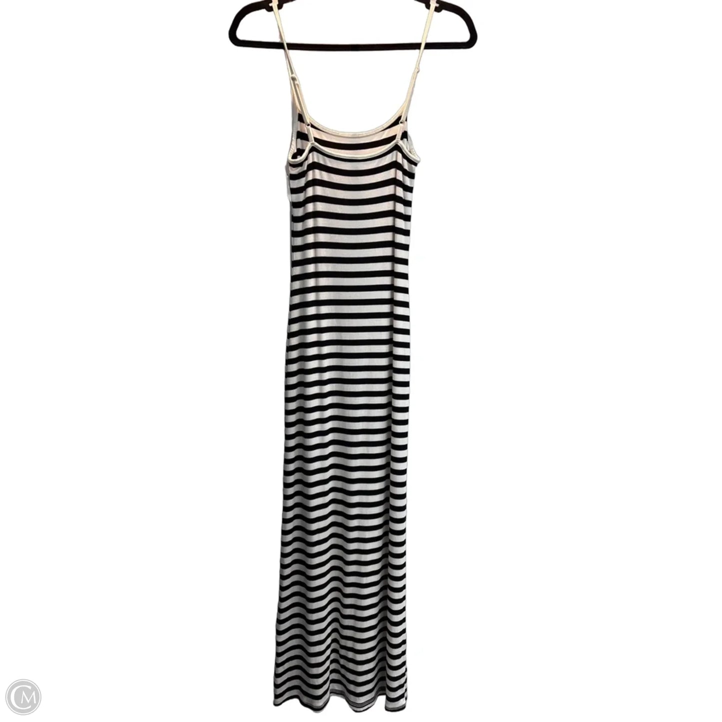 Dress Casual Maxi By Divided In Striped Pattern, Size: S
