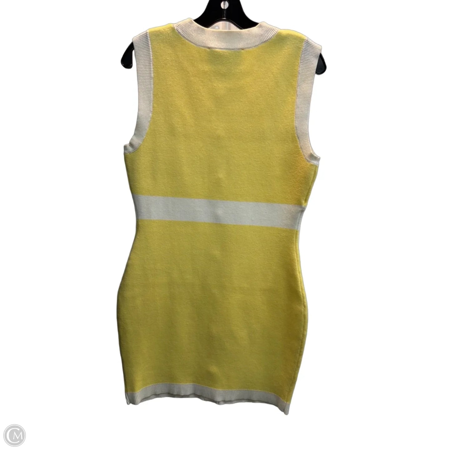 Dress Casual Midi By Endless Rose In Yellow, Size: M