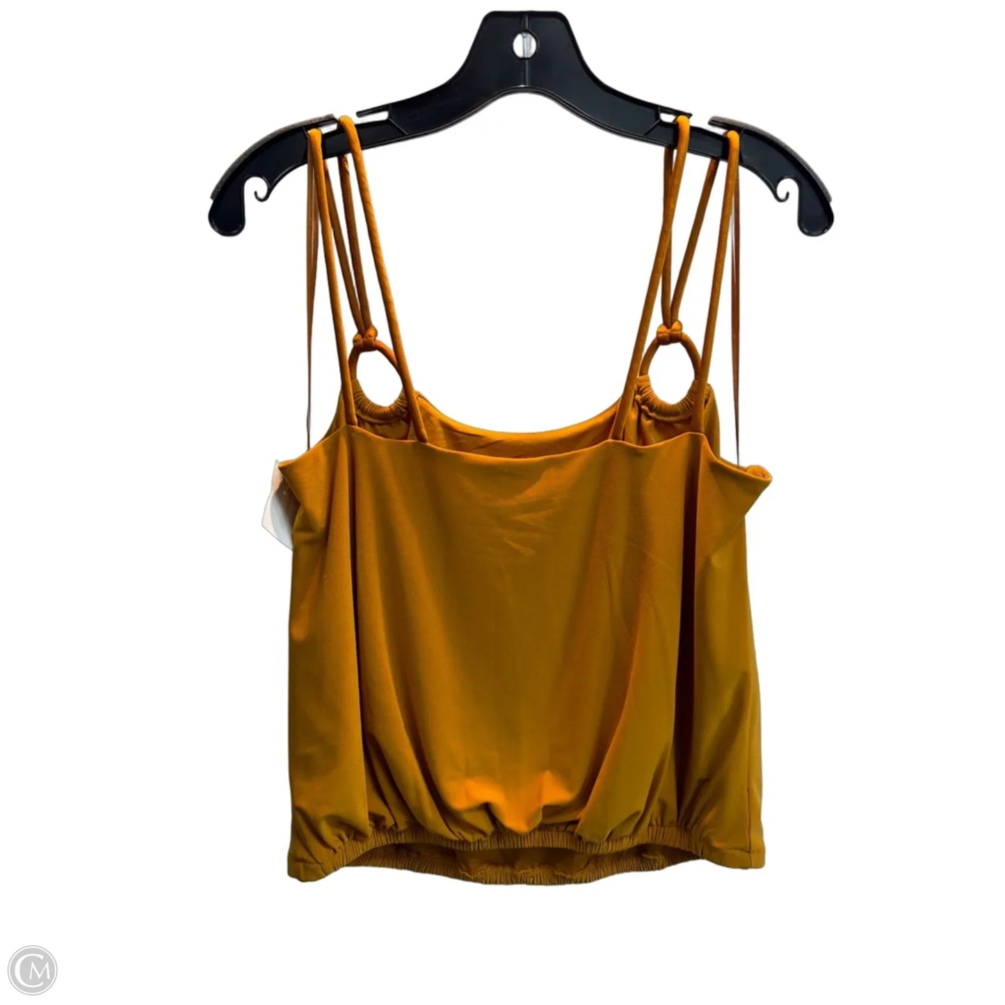 Top Sleeveless By Express In Gold, Size: M
