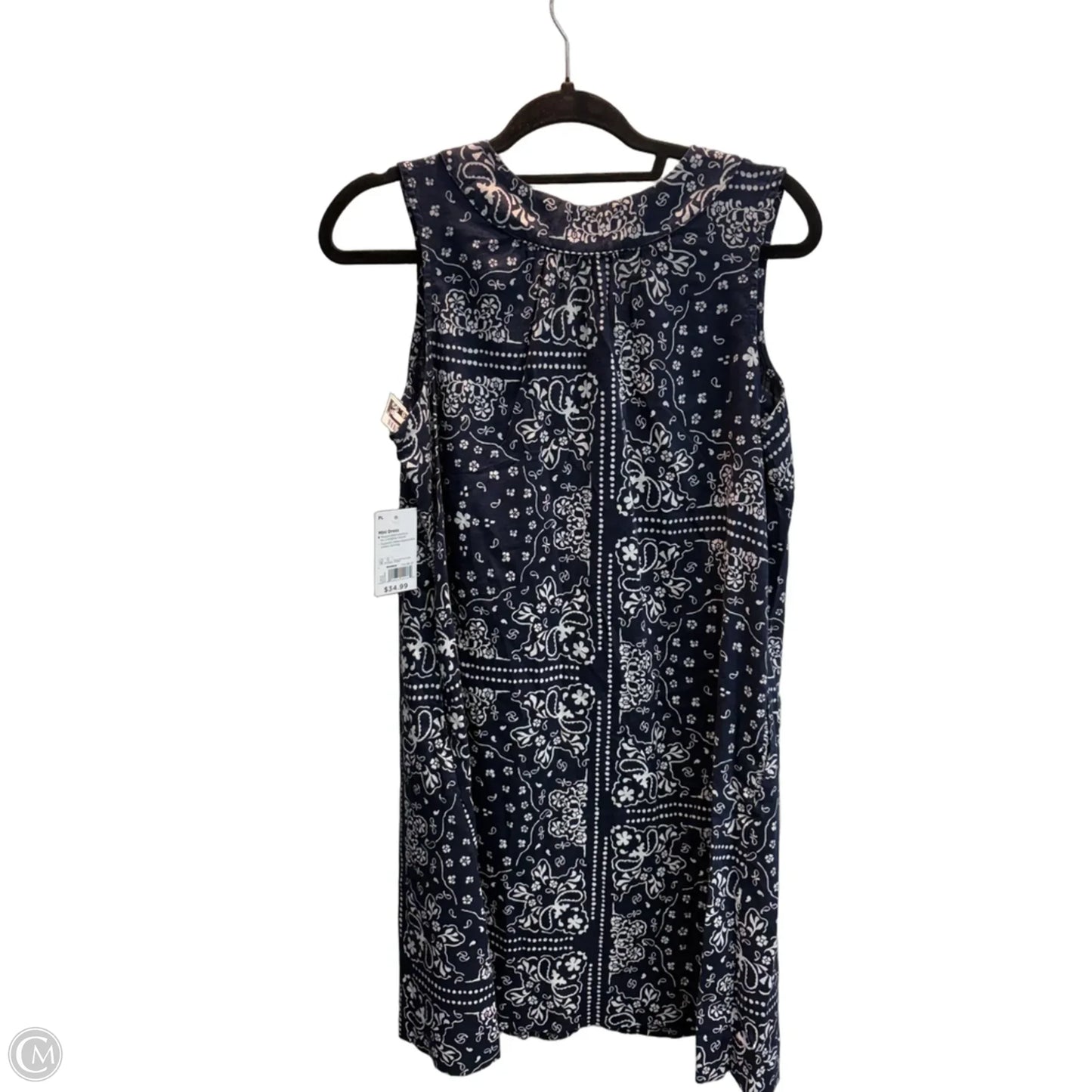 Top Sleeveless By Express In Blue, Size: Sp