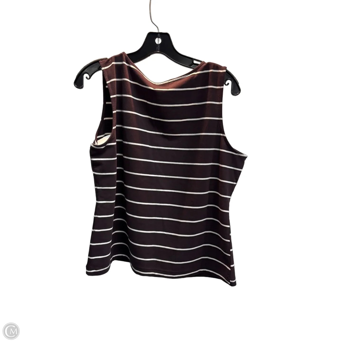 Tank Top By Modern Works In Striped Pattern, Size: L